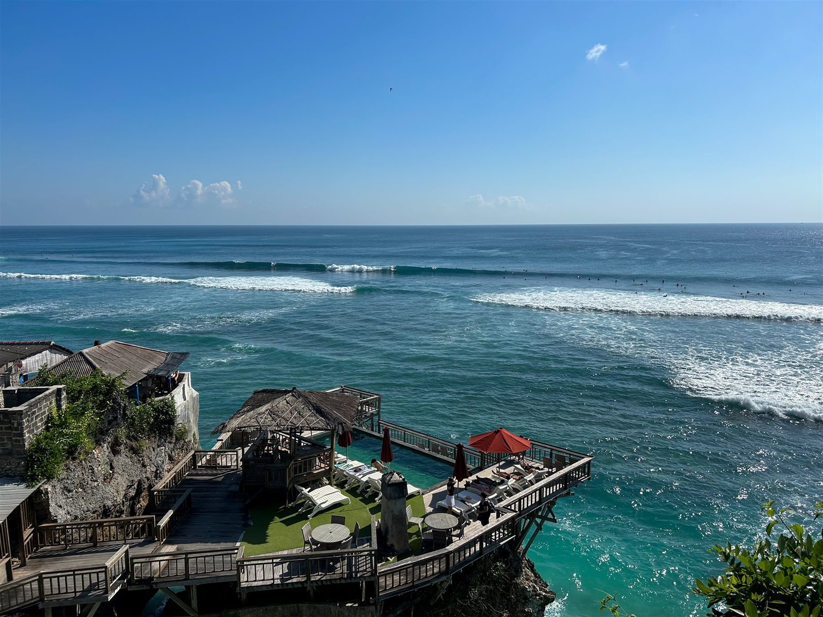 Ocean view from a coastal terrace